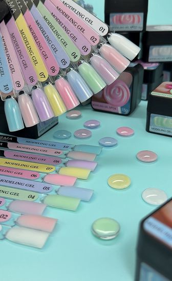 Гель для наращивания ENIGMANIC Modeling gel 01 15g.