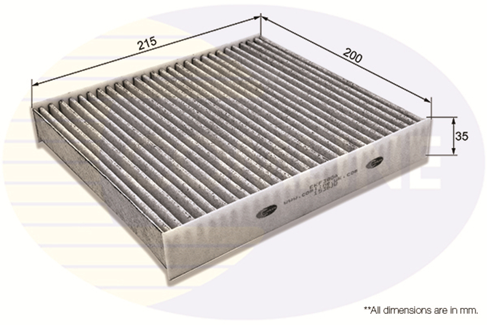 COMLINE - EKF380A-CML - Filter, cabin air