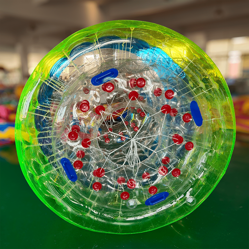 Аттракцион Водный роллер ПВХ «Краски лета» 2*1,8*1,8 м