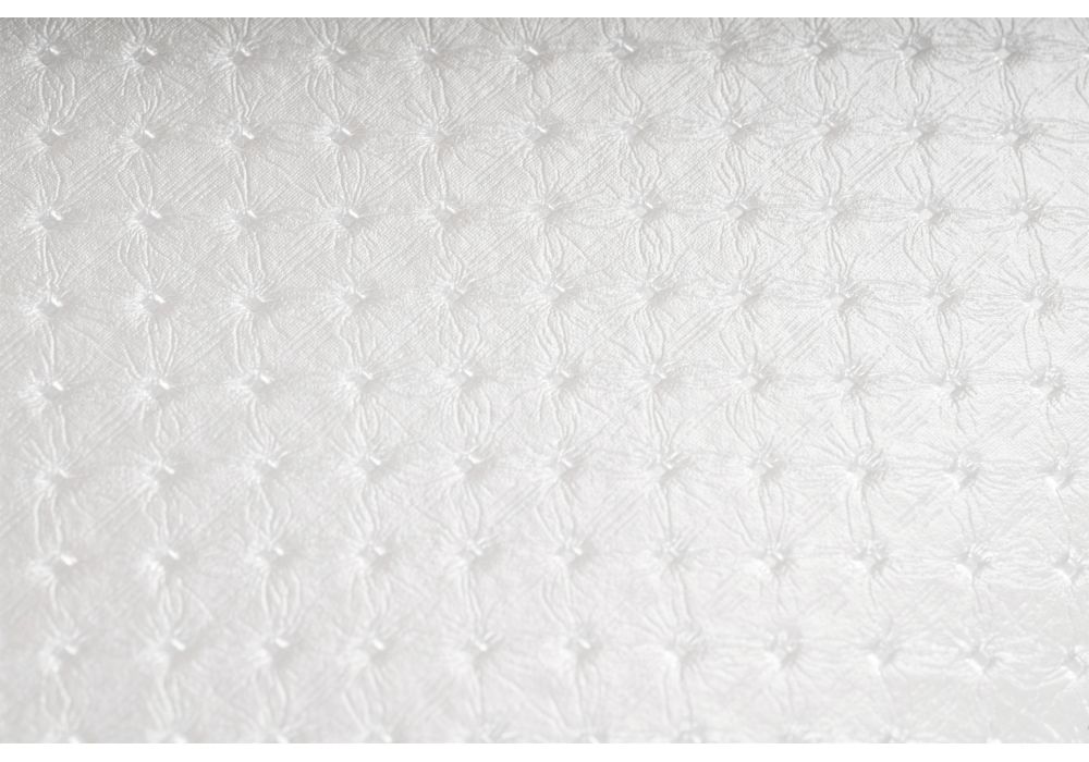 Банкетка Хиль черная / кожзам белый пунто