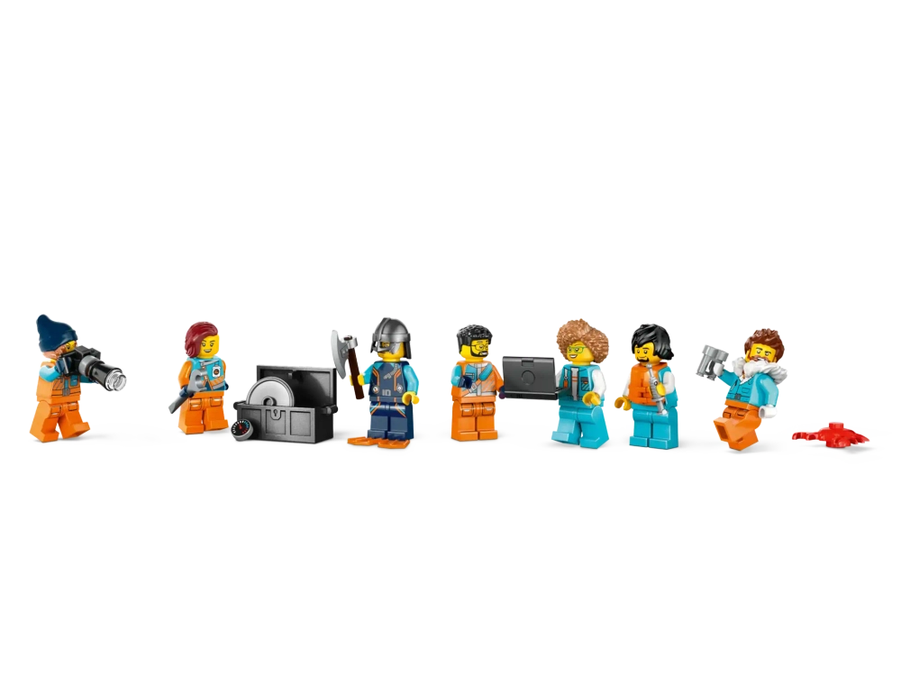 Конструктор LEGO City 60368 Корабль «Исследователь Арктики»