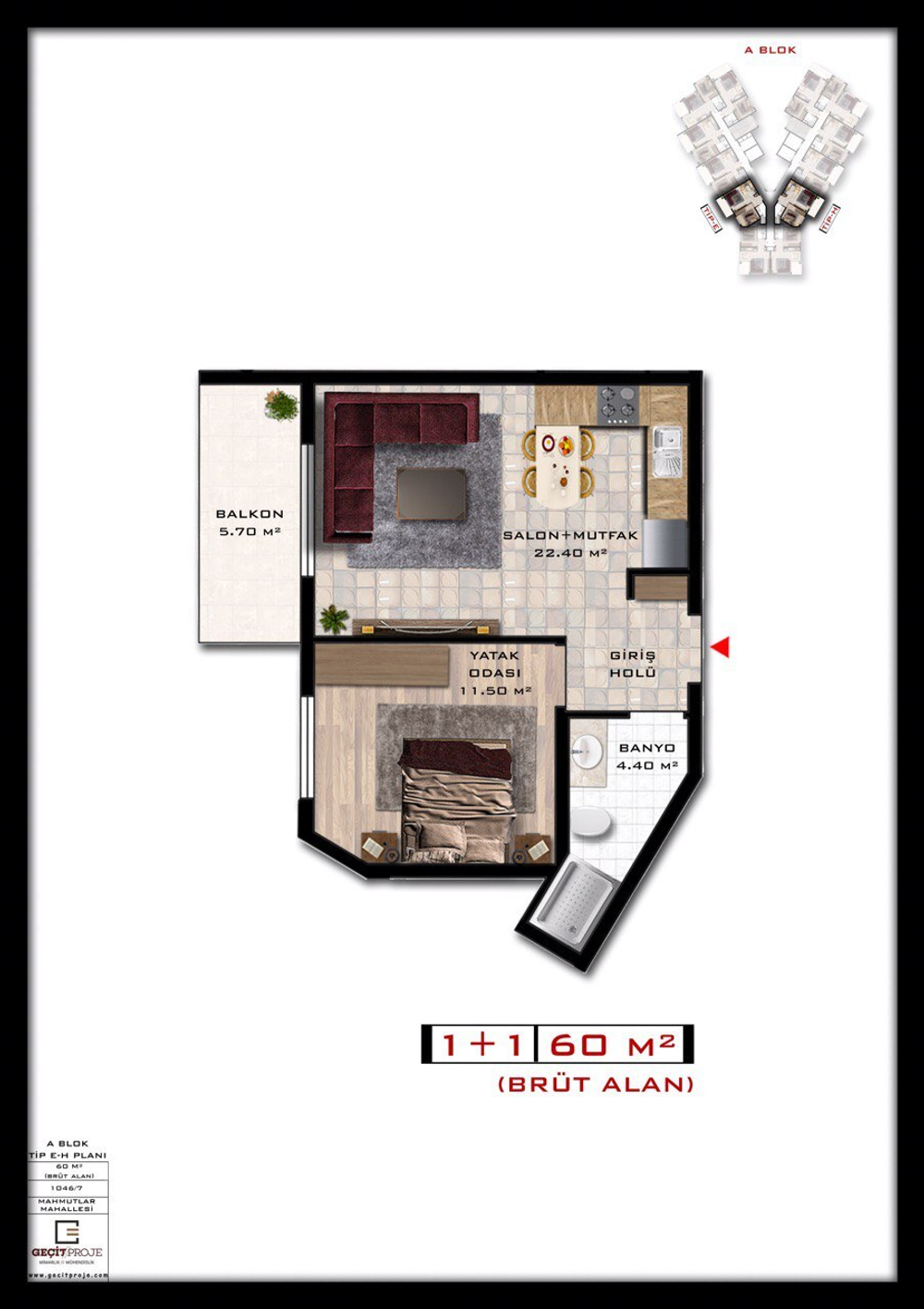 "TEKINOGLU Mahmutlar” Турция, Аланья, современный и очень популярный район Аланьи, всего 600 метров до моря, проект будет способствовать высокому уровню вашей жизни