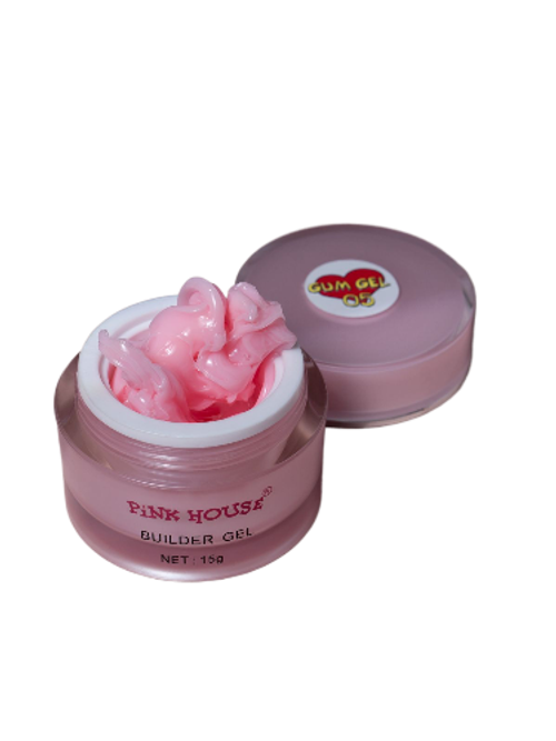 Гель 05 Gum Pink House 15гр