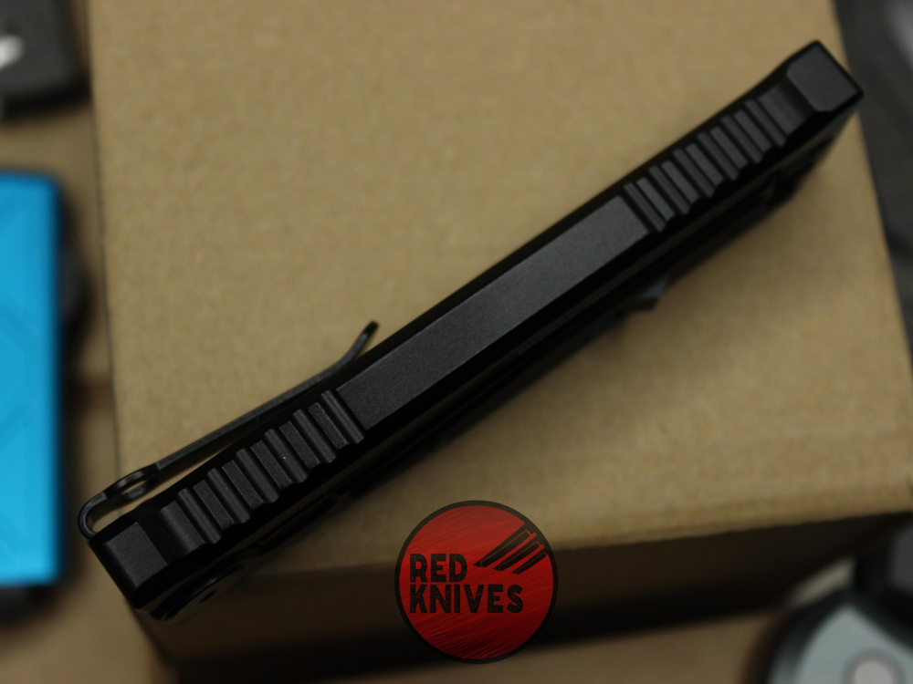 Нож Reate BLACK Exo S/E V.2025 - черная рукоять, черный клинок