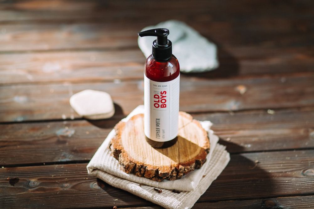 ГЕЛЬ ДЛЯ ДУША OLD BOYS "ГОРНАЯ МЯТА", 250 мл (Краснополянская косметика)