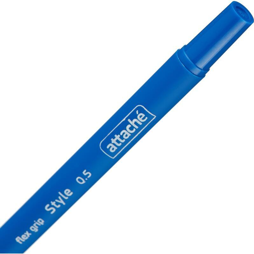 Ручка шариковая Attache "Style" синяя, 0,5мм
