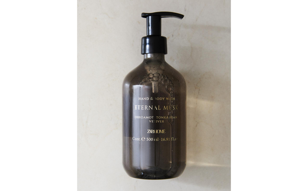 Zara Home Жидкое мыло Eternal Musk 500 мл для рук и тела, парфюмированное, аромат ароматический