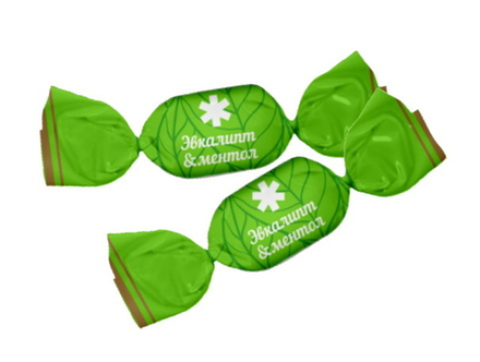 Карамель "Эвкалипт с ментолом" Баян Сулу