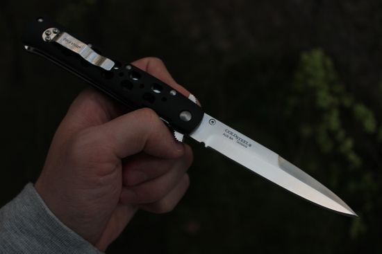 Складной нож Cold Steel "TI-LITE 4" c клинком из стали AUS-8A, рукоять Zytel