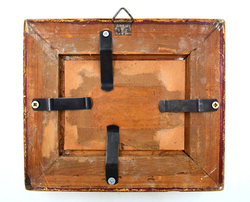 Румянцев Б. Б. Лодки в море. Холст на картоне, масло. Королевство Югославия. рубеж 1920-х–1930-х гг.