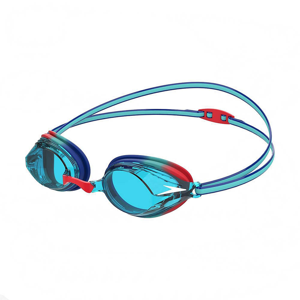 Очки для плавания детские SPEEDO Vengeance Jr,8-11323G801, голубые линзы, 6-14 лет