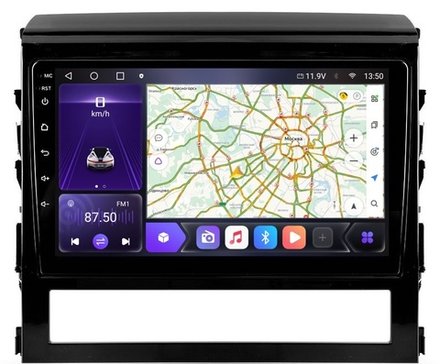 Магнитола для Toyota Land Cruiser 200 2015-2021 (без JBL) - Carmedia OL-9618 Android 10, 8-ядер, SIM-слот
