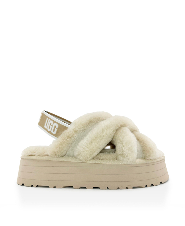 DISCO CROSS SLIDE-sand