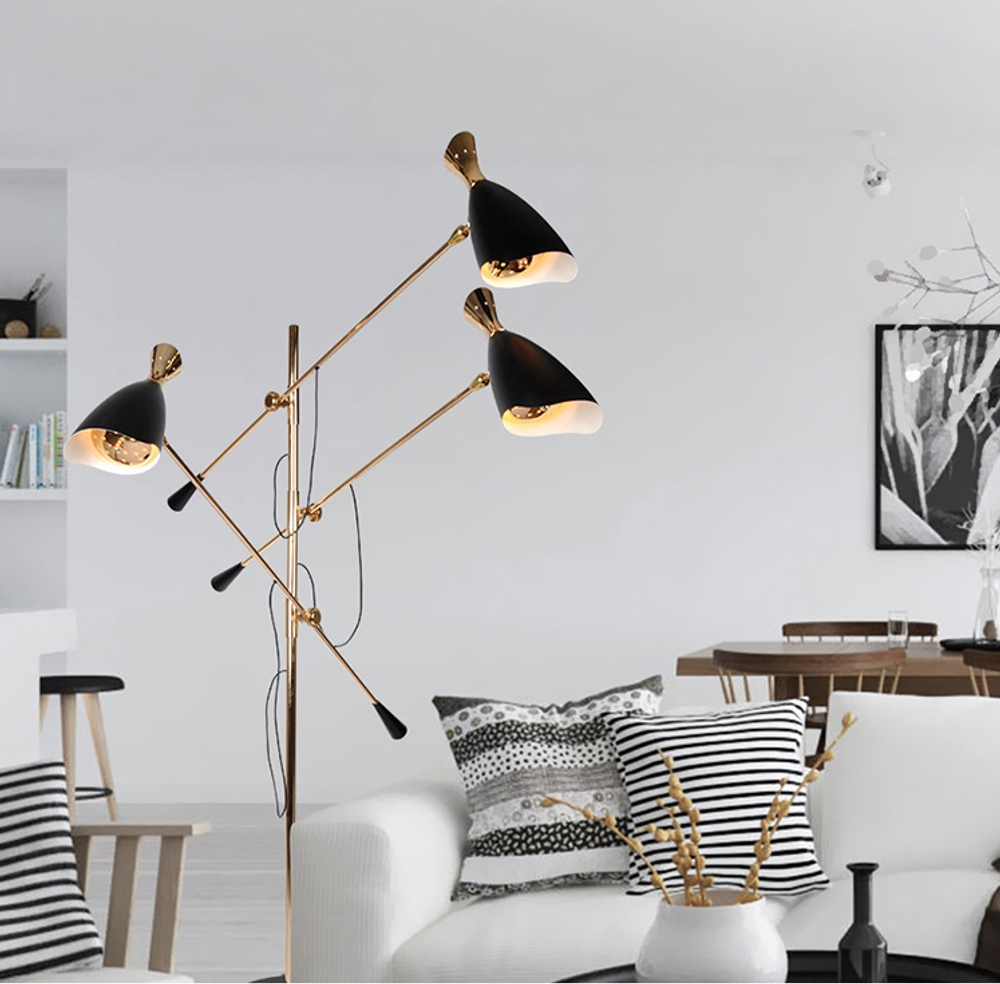 Floor design lamp  Duke by Delightfull (Black)