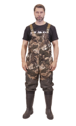 Зимний мужской костюм Горный -15 (Алова,Таслан) ПК Зеленый Камо