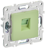 SKANDY Розетка компьютерная RJ45 кат.6 SK-K02G мятный IEK