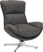 Кресло мягкое Everprof Mango Ткань Темно-серый