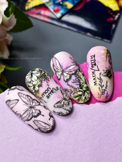 Пластина для стемпинга Enigmanic Stamping №031