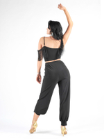 Топ для танцев с бахромой