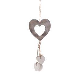 GAEM Украшение новогоднее "Сердце", L8 W1 H20 см, 2в.