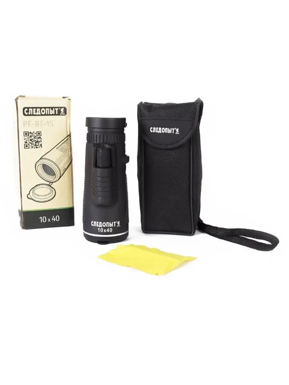 Монокуляр 10х40, 69*55*150 мм, 277 г.