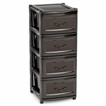 Комод 4-х секционный "Эконом" 480*380*980мм