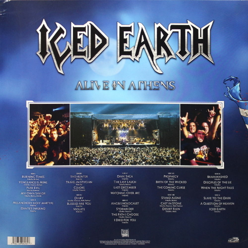 Iced Earth / Alive In Athens (20th Anniversary Edition)(5LP)