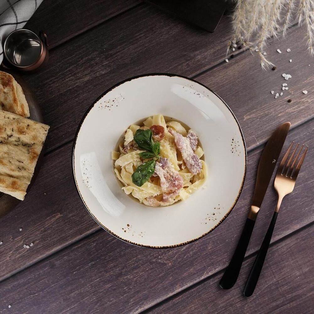 Тарелка глубокая 250 мл d 20,5 см h8 см для пасты Grace Noble [1]