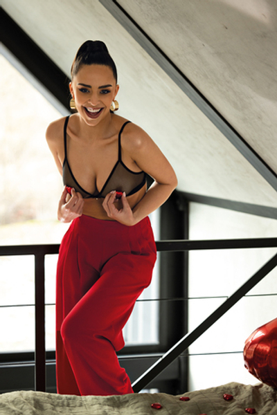 Бюстгальтер M-0193-0 Aggie Czarny