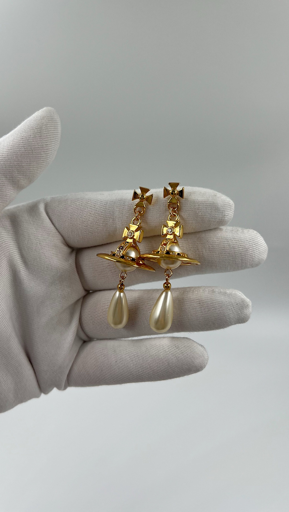 Серьги с подвесками Vivienne Westwood