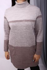 Туника женская 1262 темно-бежевый) Olsarri (Акция)