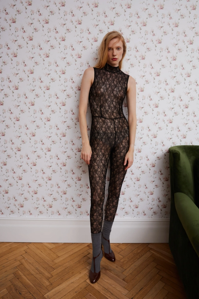 Комбинезон, черный