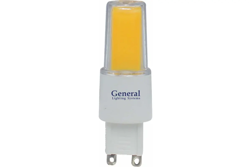 Лампа светодиодная General Lighting Systems GLDEN-G9-10-COB-220-2700 661651 10 штук