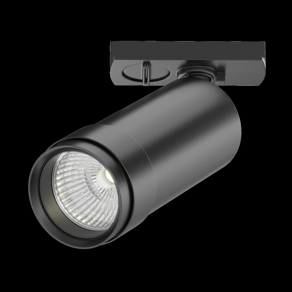 Трековый однофазный светодиодный светильник Maytoni Unity Focus LED TR021-1-124K-Z-B