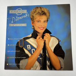 Винтажная виниловая пластинка LP C.C. Catch Diamonds Her Greatest Hits (Испания 1988) Heartbreak Hotel