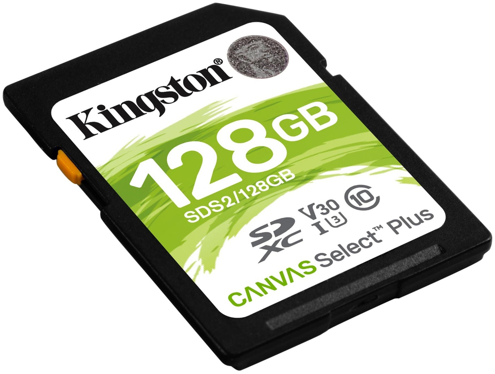 Карта памяти Kingston Canvas Select Plus SDS2/128GB 128GB