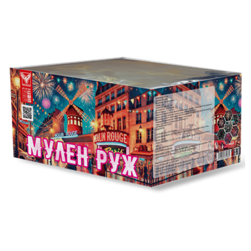 Батарея салютов МУЛЕН РУЖ (100/0,8) ССК 7089 NEW