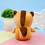 Мягкая игрушка Белка, коричневый 25см