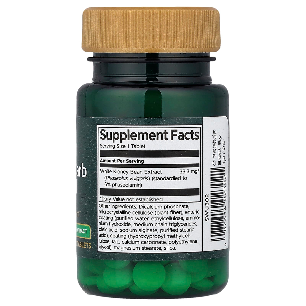 Swanson, Ultimate Carb Control, C-120X, 90 таблеток (33,3 мг в одной таблетке)