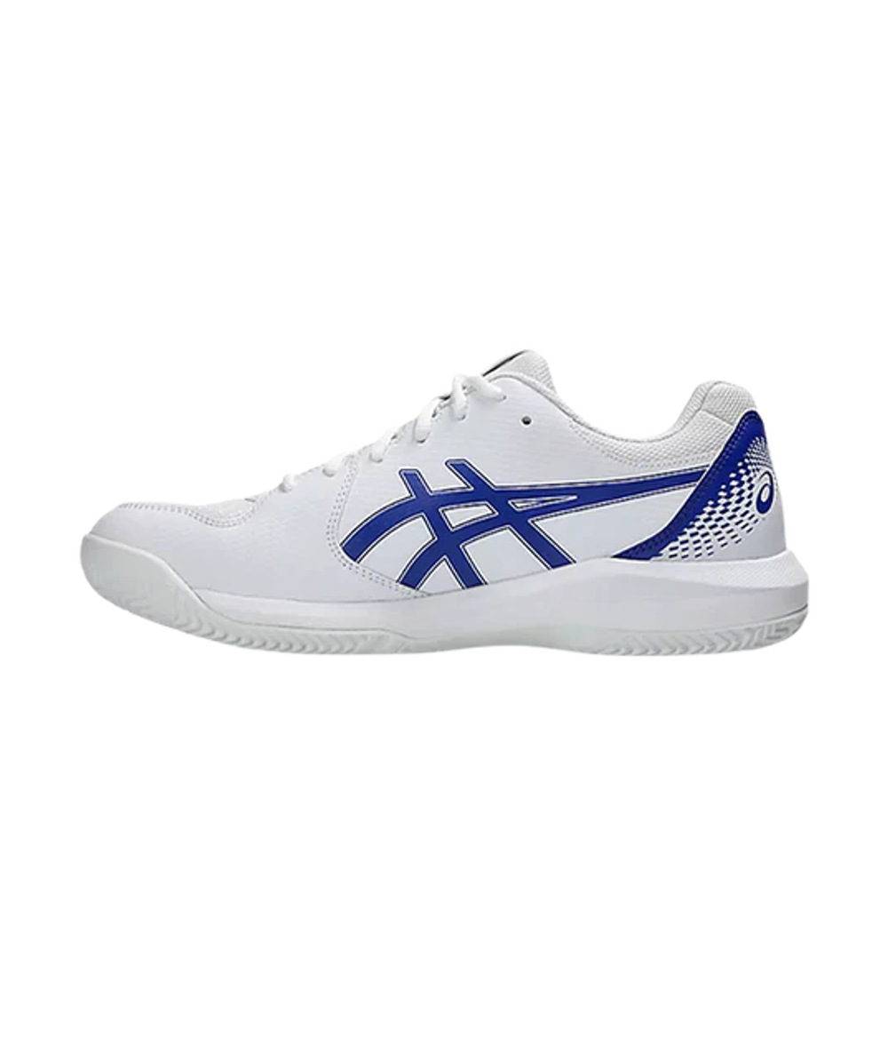 Кроссовки для падел Asics Gel-Dedicate 8 Белые/Тёмно-кобальтовые 2025 | Спортивная обувь
