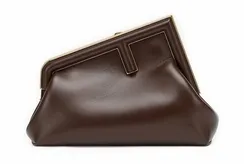 Сумка Fendi Fendi First маленькая темно-коричневый