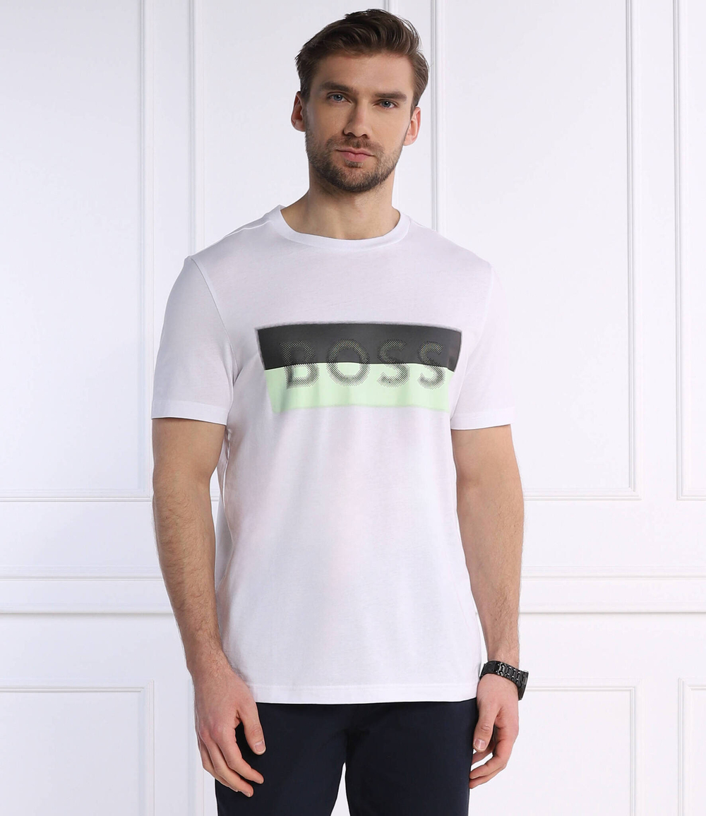 Футболка Tee BOSS GREEN - белый(50512998)
