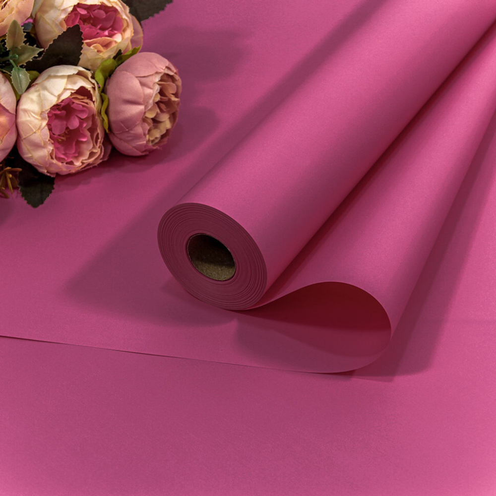 Пленка В рулоне 32 м х 58 см (Розовый)