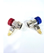 Манометрическая станция для измерения давления фреонов R22, R134A, R404A, R407C, Коллектор Техно (1 шт. / комплект)