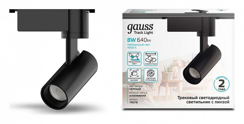 Светильник на штанге Gauss TR TR078