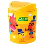 КОНТЕЙНЕР ДЛЯ МУСОРА С ДЕКОРОМ МИ-МИ-МИШКИ, 115х153ММ, 1Л (Оранжевый)