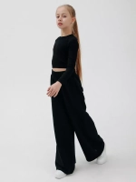 Штаны для девочки школьные палаццо