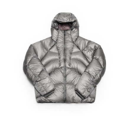 Куртка Nothomme Blue Monte Hooded Extreme Cold Down Jacket «Tibetan Incense Ash»