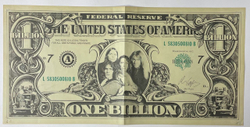 Винтажная виниловая пластинка LP Alice Cooper Billion Dollar Babies (Japan 1973) (No Obi) (1 Press С Купюрой)