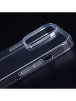 Чехол-накладка Wiwu (ZCC-108) для Apple iPhone 15 Pro силиконовый (прозрачный)